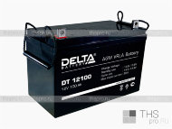 Аккумулятор DELTA  12V 100Ah (DT 12100) (329х172х241)