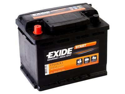 Аккумулятор EXIDE MARINE & LEASURE range Start 62Ah EN540 о.п.(242x175x190) (EN600)
