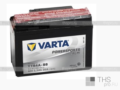 Аккумулятор VARTA  2,3Ah EN30 о.п.(114х49х86) POWERSPORTS AGM (YTR4A-BS) (503903004)