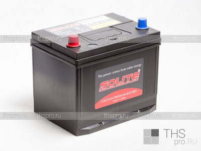 Аккумулятор SOLITE 85D23R 70Ah 580A (EN) п.п.(230х168х220) (борт)