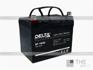 Аккумулятор DELTA  12V  33Ah (DT 1233) (197х131х180)