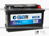 Аккумулятор EDCON  72Ah EN680 о.п.(278х175х175)