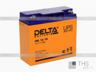 Аккумулятор DELTA  12V 18Ah [HRL 12-18] (151x50x94)