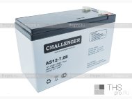 Аккумулятор CHALLENGER  12V   7Ah (151x65x100) терм.(F1(F2)) [AS12-7.0]