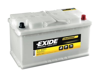 Аккумулятор EXIDE MARINE & LEASURE range Equipment 100Ah EN800 о.п.(350x175x190) (ET650)