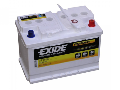 Аккумулятор EXIDE MARINE & LEASURE range Equipment 80Ah EN600 о.п.(278x175x190) (ET550 )