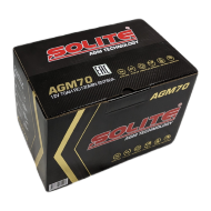 Аккумулятор SOLITE AGM 70Ah 760A (EN) о.п.(275х173х188)