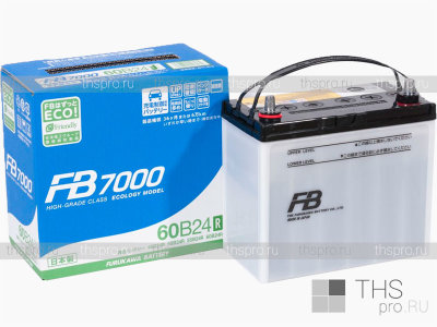 Аккумулятор FURUKAWA BATTERY FB 7000 60B24R 48Ah EN470 п.п.(236х126х227) J