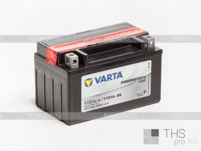 Аккумулятор VARTA  6Ah EN105 п.п.(151х88х94) POWERSPORTS AGM (YTX7A-4/YTX7A-BS) (506015005)