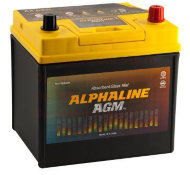 Аккумулятор ALPHALINE AGM AX S55D23L 50Ah 550A (EN) о.п.(230x172x220)