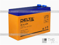 Аккумулятор DELTA  12V   6Ah (HR12-24W) (151х52х99)