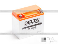 Аккумулятор DELTA  12Ah EN180 п.п. (150х86х131) CT 1212 (YTX14-BS, YTX12-BS)