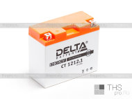 Аккумулятор DELTA  12Ah EN155 п.п. (151х71х130) CT 1212.1 (YT12B-BS)