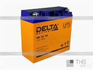 Аккумулятор DELTA  12V  18Ah (HR12-18) (181х77х167)