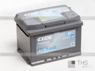 Аккумулятор EXIDE PREMIUM  61Ah EN600 о.п.(242х175х175) (EA612)