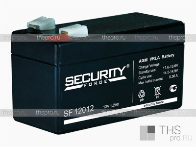 Аккумулятор SECURITY FORCE  12V   1,2Ah (SF 12012) (97х43х52)