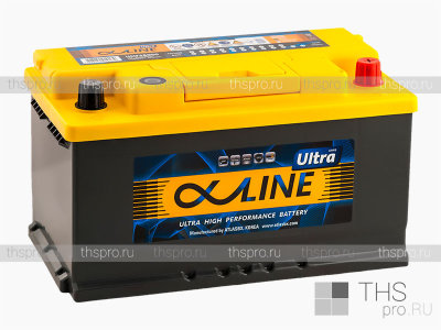 Аккумулятор ALPHALINE ULTRA 80Ah EN800 о.п.(315x175x175) 58000