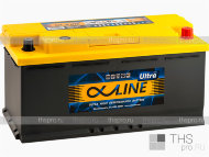 Аккумулятор ALPHALINE ULTRA 110Ah EN1000 о.п.(393x175x190) 61000