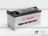 Аккумулятор BOSCH S3 013 90Ah 720A (EN) о.п.(353х175х190) 590 122 072