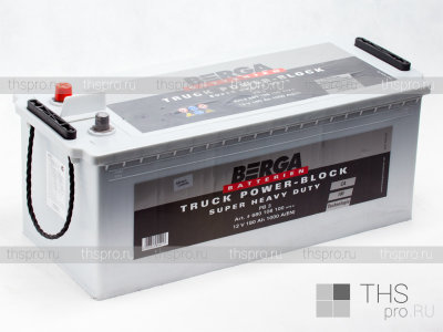 Аккумулятор BERGA 180Ah EN1000 п.п.(513х223х223) (PB3)