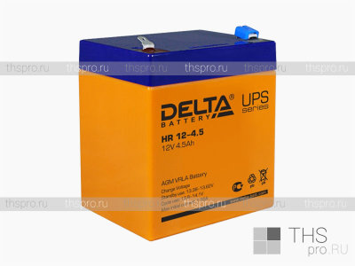 Аккумулятор DELTA  12V   4,5Ah (HR12-4.5) (90х70х107)